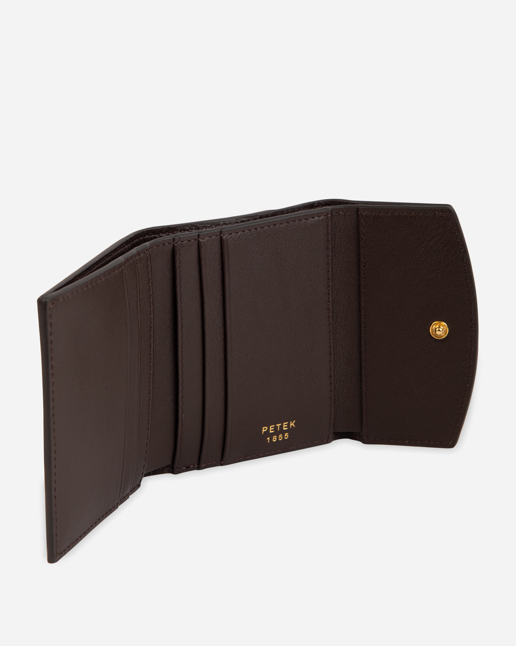 COMPACT WOMAN WALLET IN SUPPLE GOATSKIN
