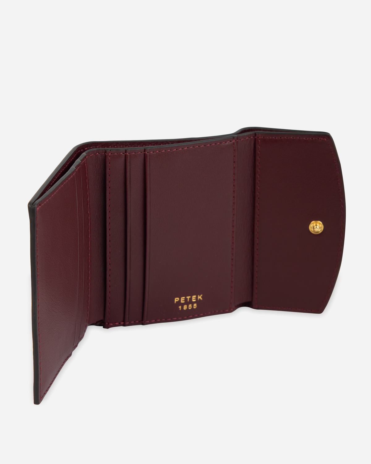 COMPACT WOMAN WALLET IN SUPPLE GOATSKIN