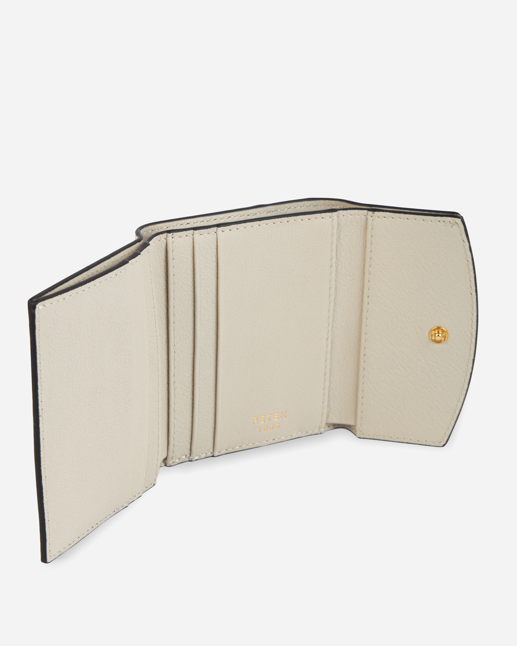 COMPACT WOMAN WALLET IN SUPPLE GOATSKIN
