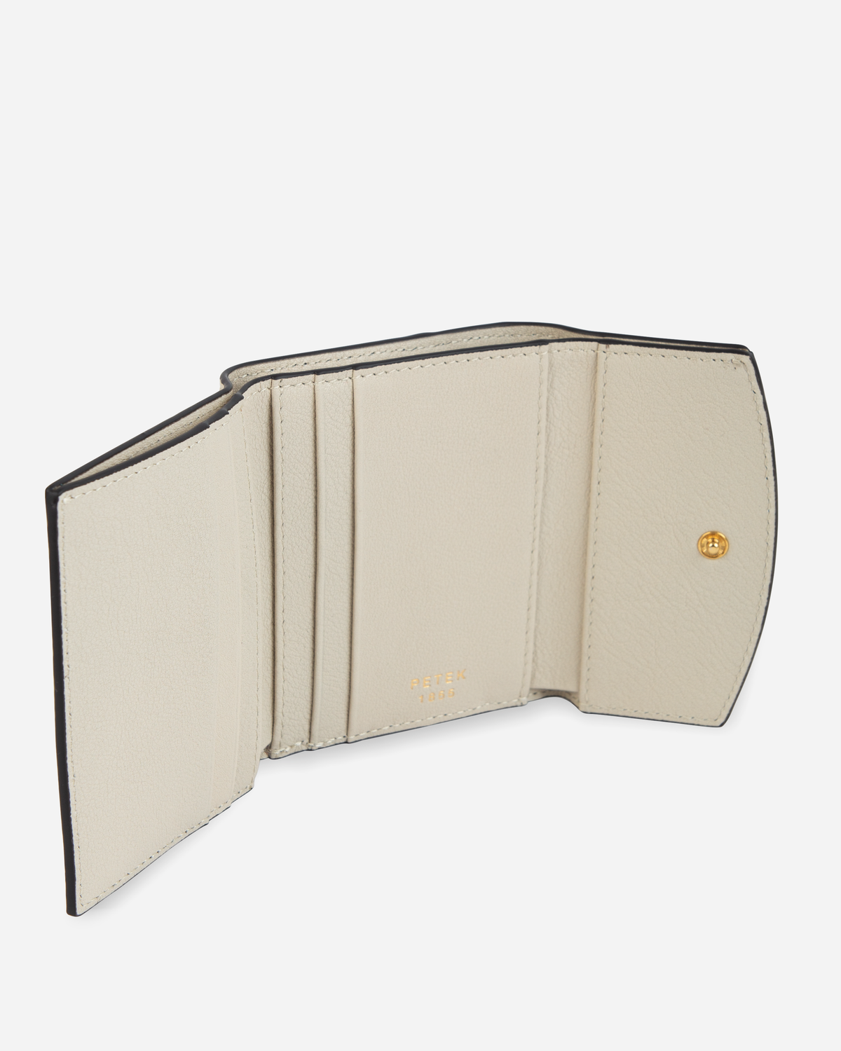 COMPACT WOMAN WALLET IN SUPPLE GOATSKIN