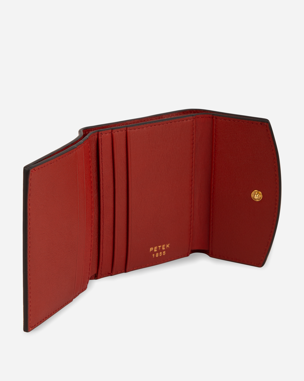 COMPACT WOMAN WALLET IN SUPPLE GOATSKIN