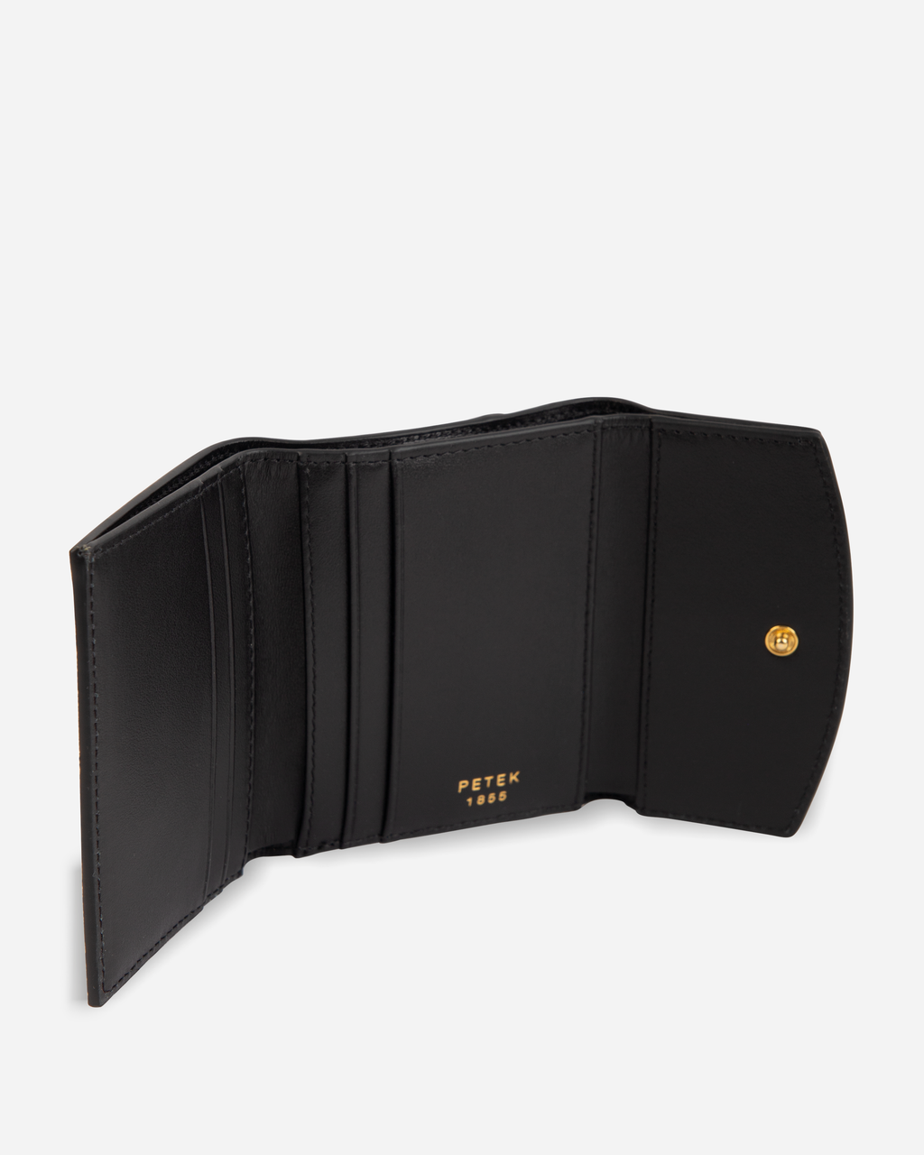 COMPACT WOMAN WALLET IN SUPPLE GOATSKIN