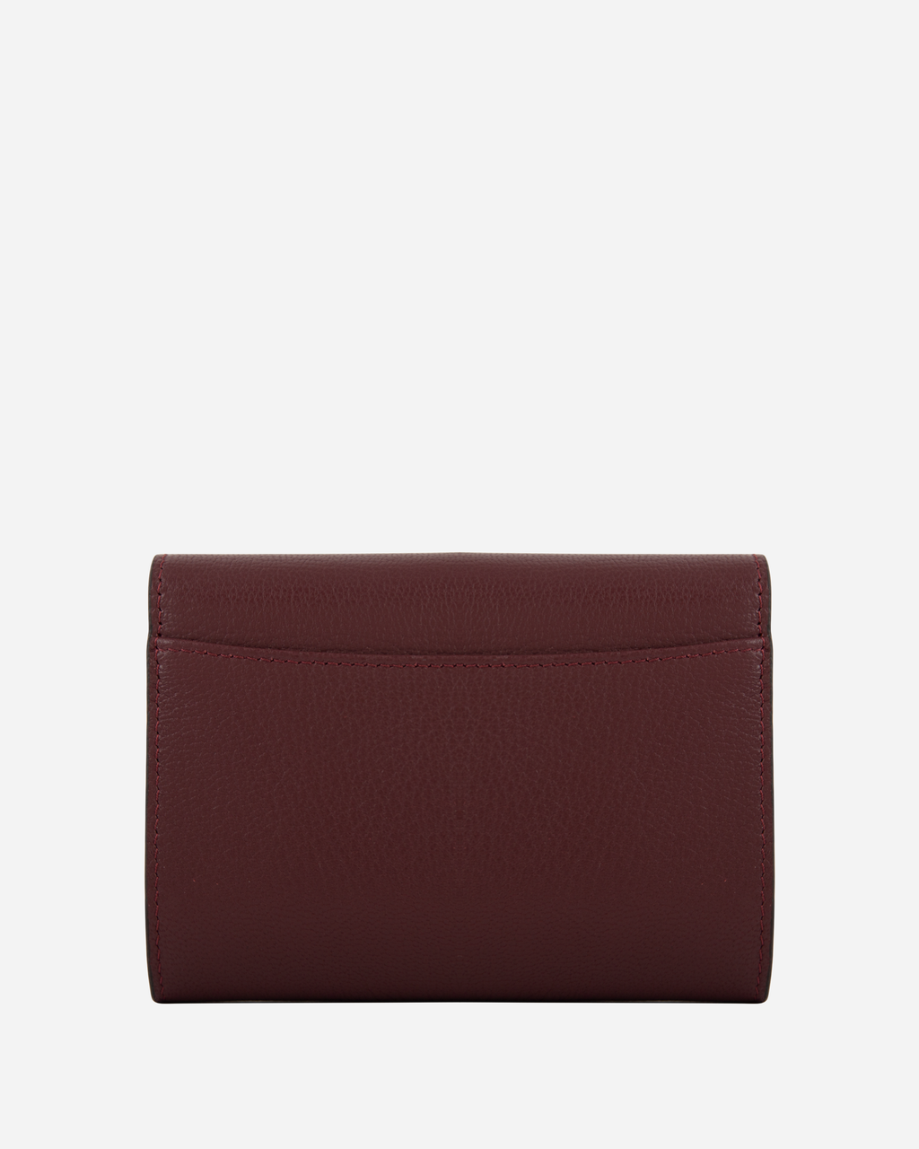 WOMAN LEATHER WALLET WITH METAL CLASP
