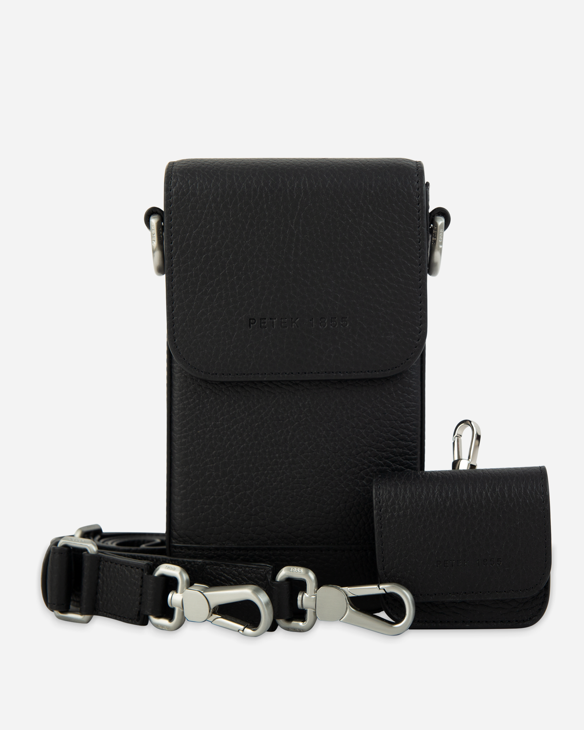 NORD PHONE BAG IN SOFT GRAINED LEATHER
