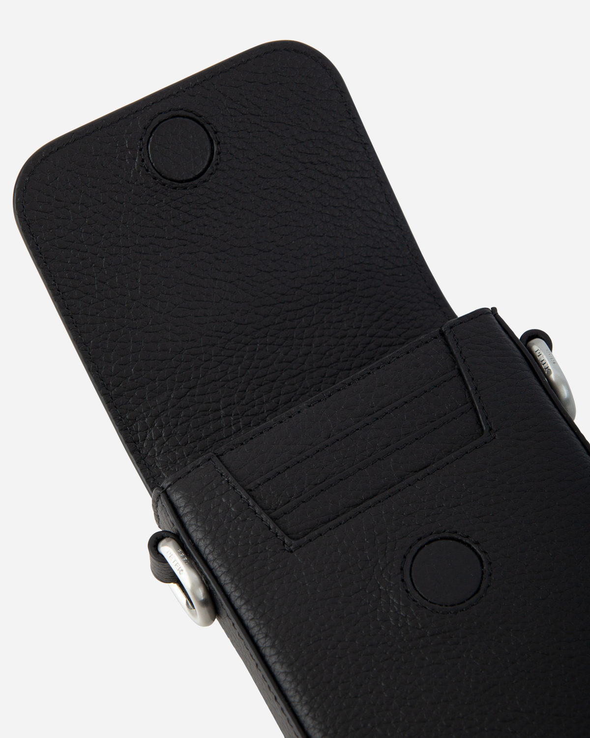NORD PHONE BAG IN SOFT GRAINED LEATHER