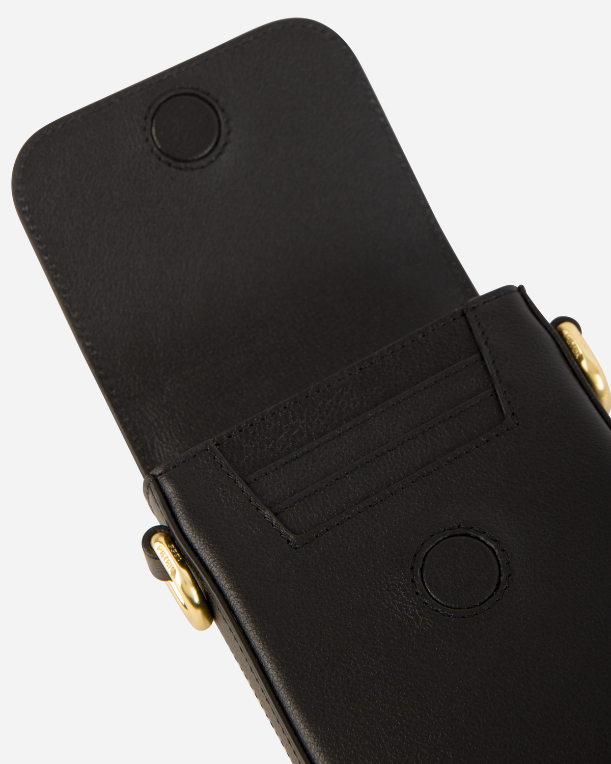NORD PHONE BAG IN SOFT GRAINED LEATHER