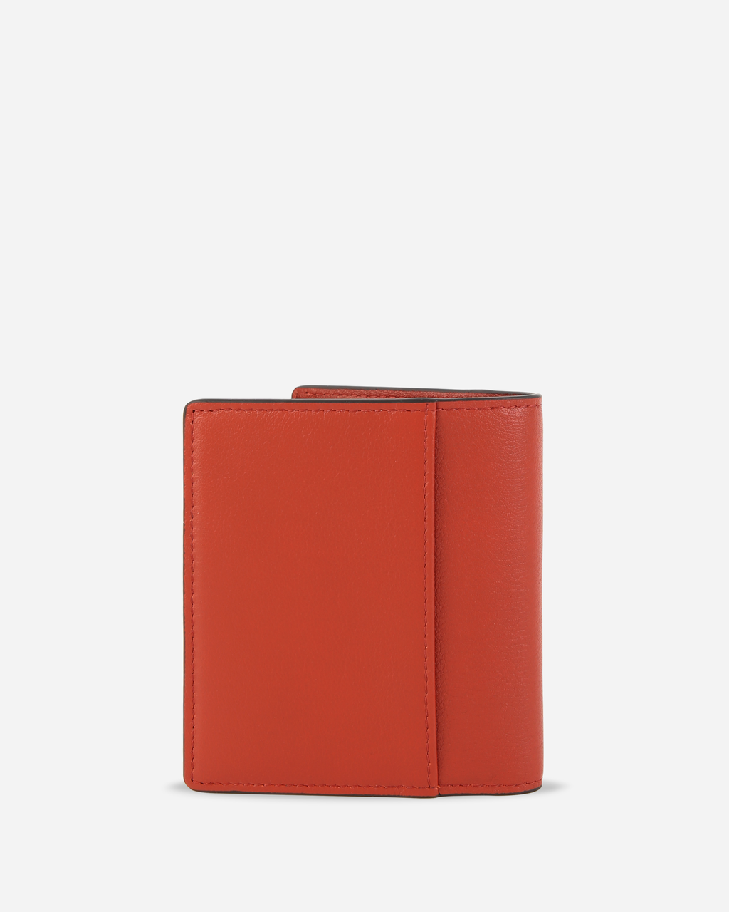 LEATHER WALLET WITH EXTERIOR POCKETS