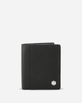 LEATHER WALLET WITH EXTERIOR POCKETS