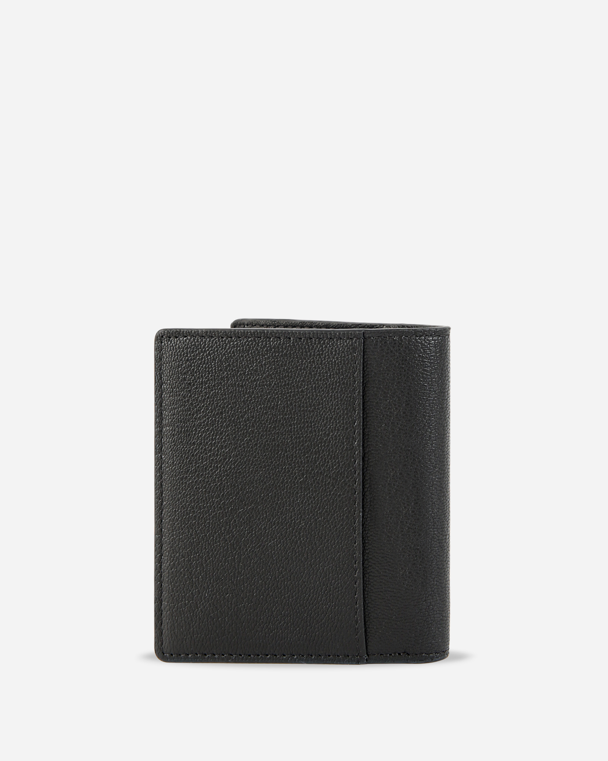 LEATHER WALLET WITH EXTERIOR POCKETS