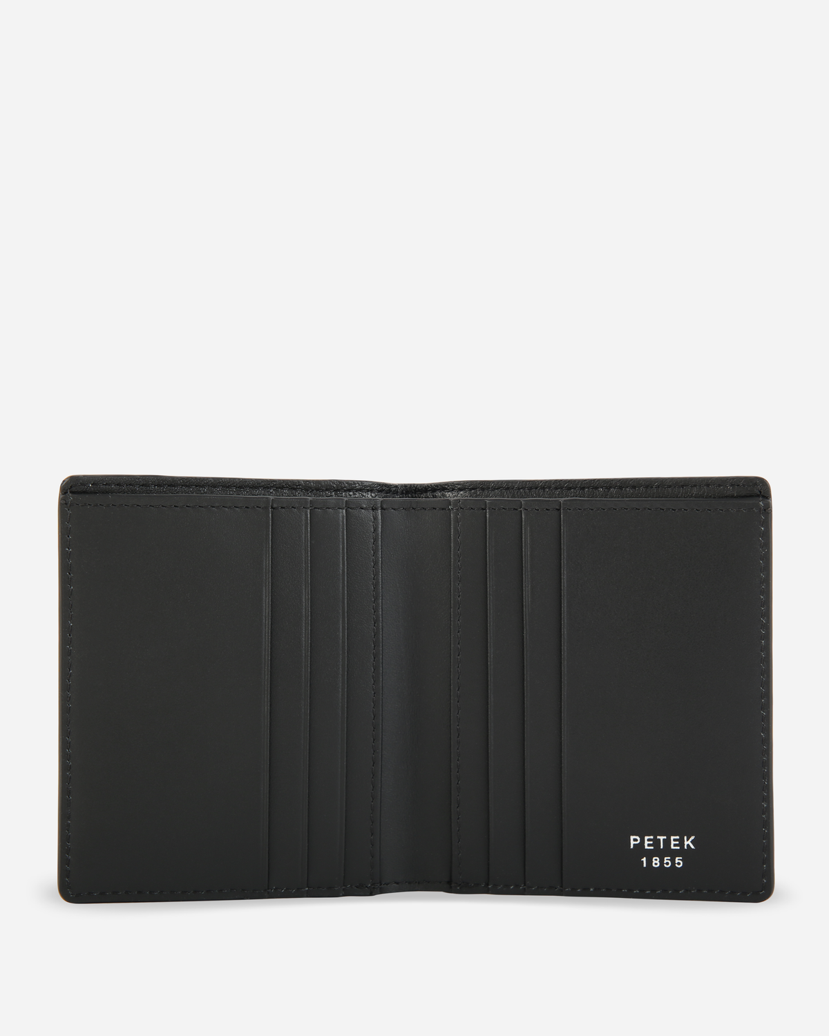 LEATHER WALLET WITH EXTERIOR POCKETS