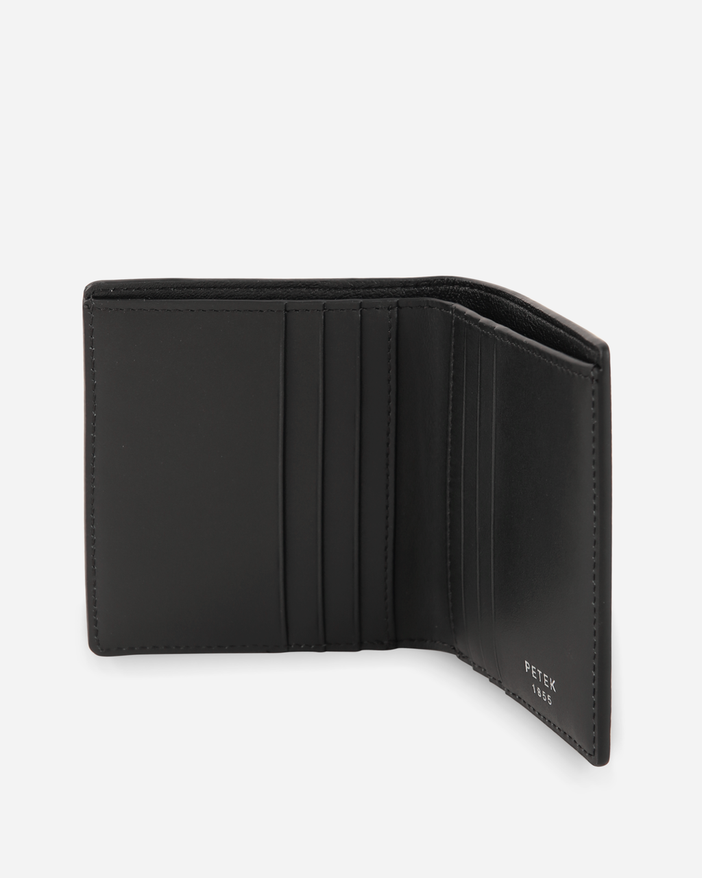 LEATHER WALLET WITH EXTERIOR POCKETS