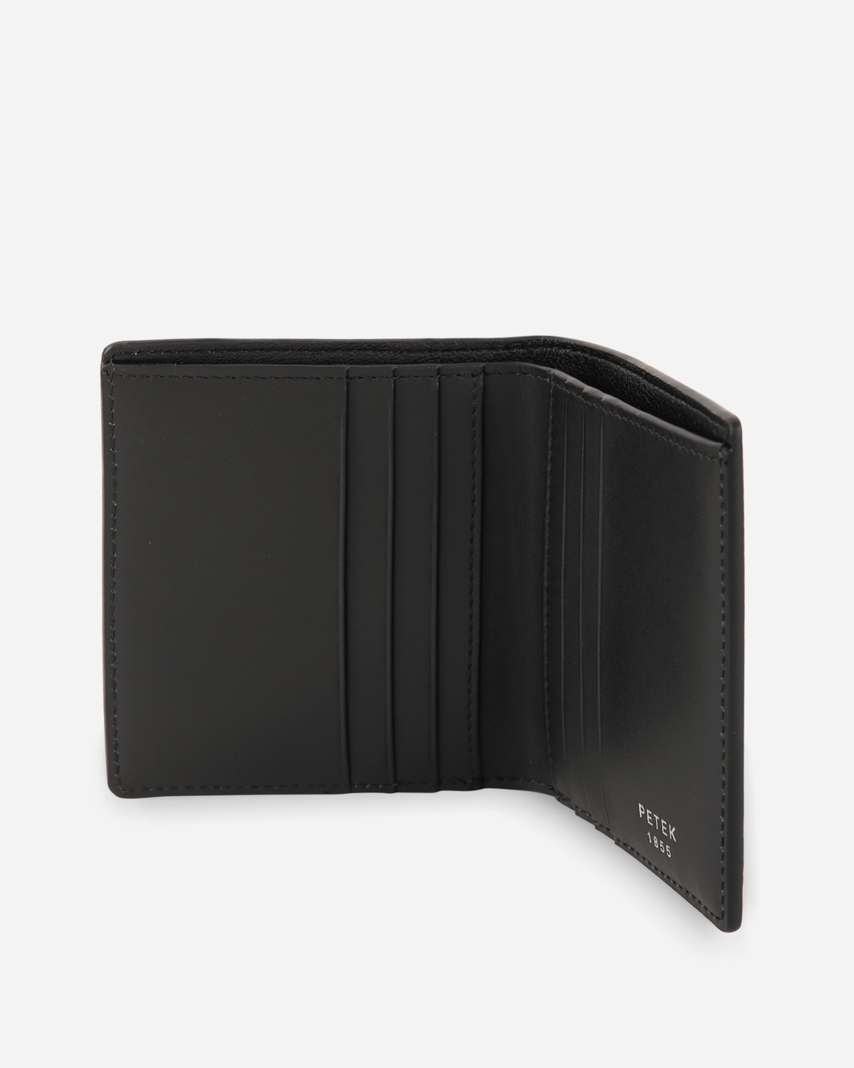 LEATHER WALLET WITH EXTERIOR POCKETS