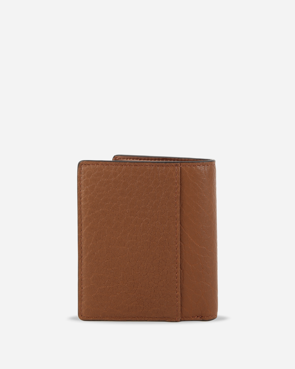 LEATHER WALLET WITH EXTERIOR POCKETS
