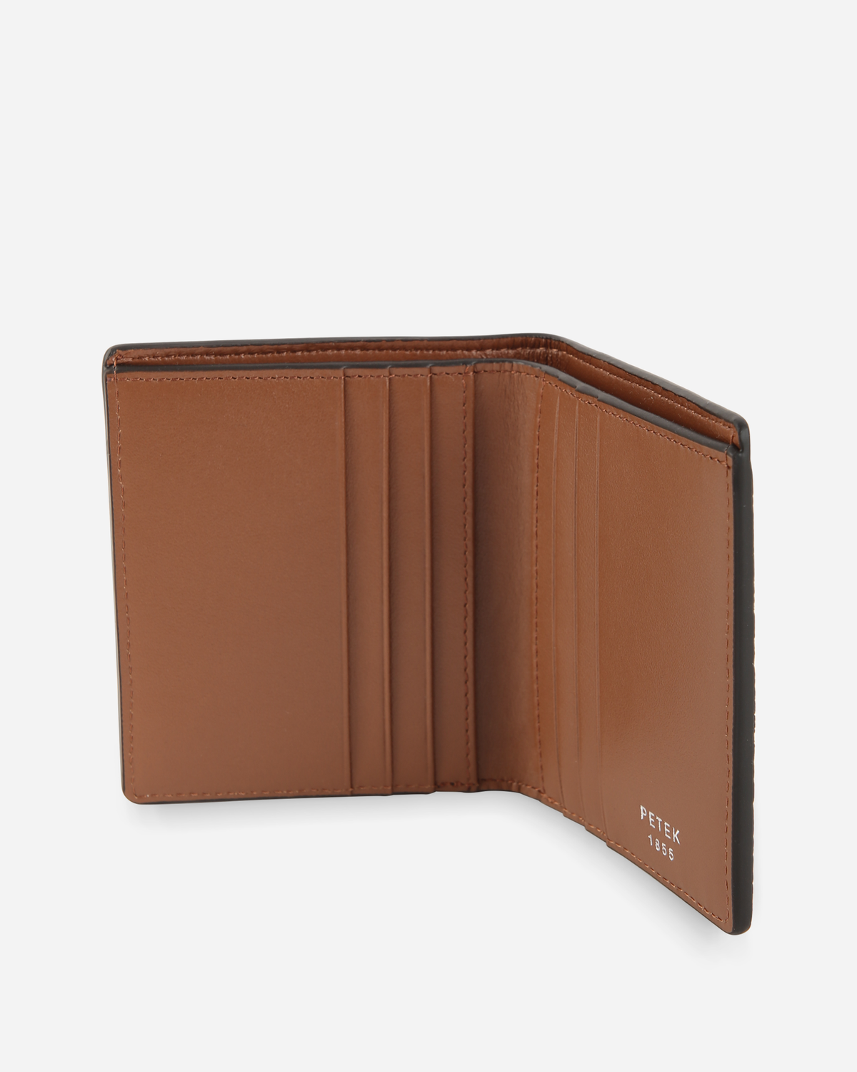 LEATHER WALLET WITH EXTERIOR POCKETS