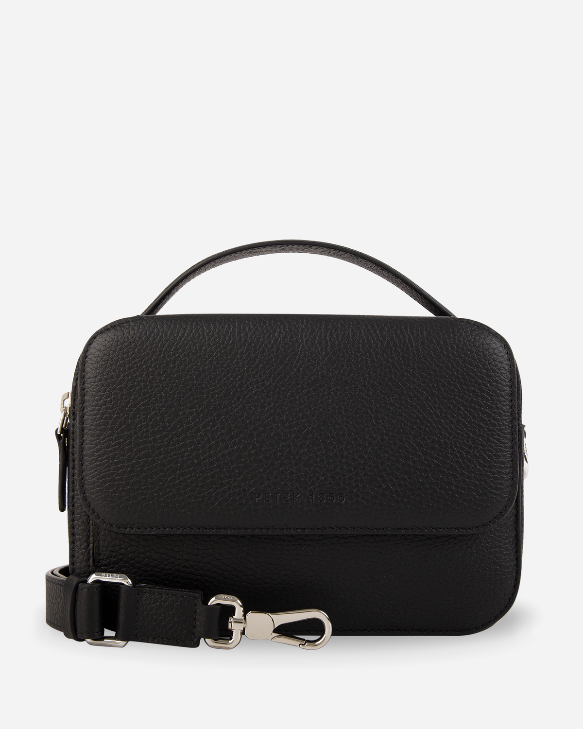 TRAVERSE CROSSBODY BAG IN GRAINED CALFSKIN