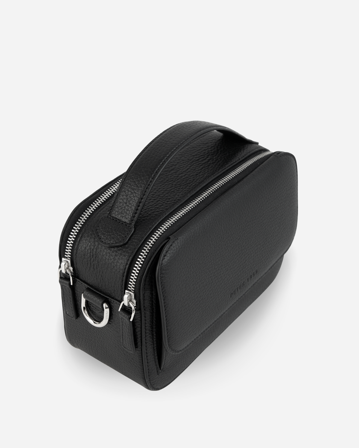 TRAVERSE CROSSBODY BAG IN GRAINED CALFSKIN