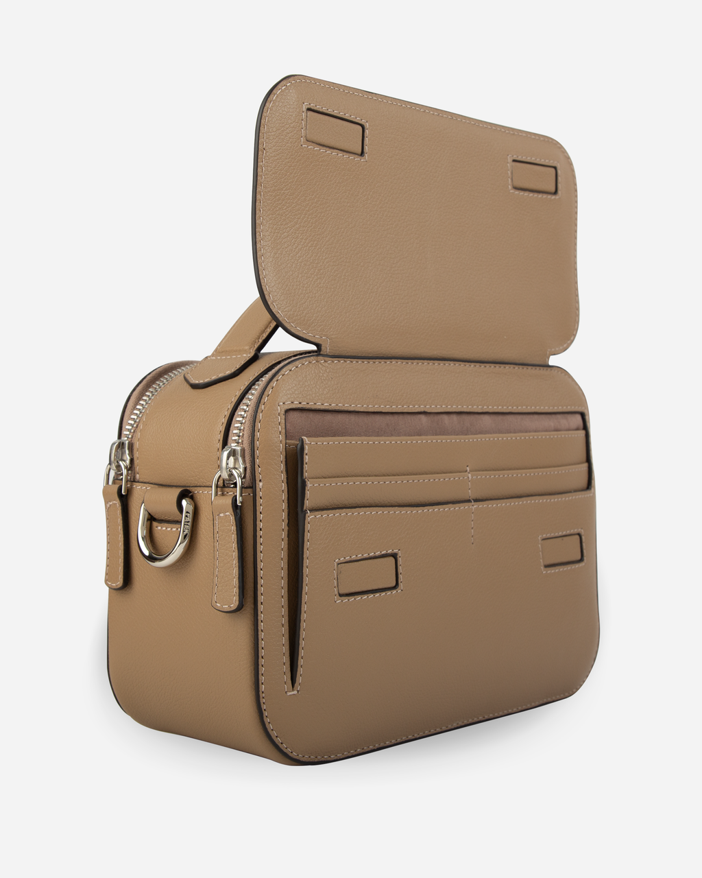 TRAVERSE CROSSBODY BAG IN SOFT GRAINED LEATHER