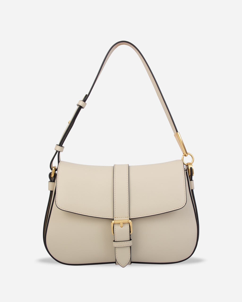 ARIES SHOULDER BAG IN SOFT GRAINED LEATHER