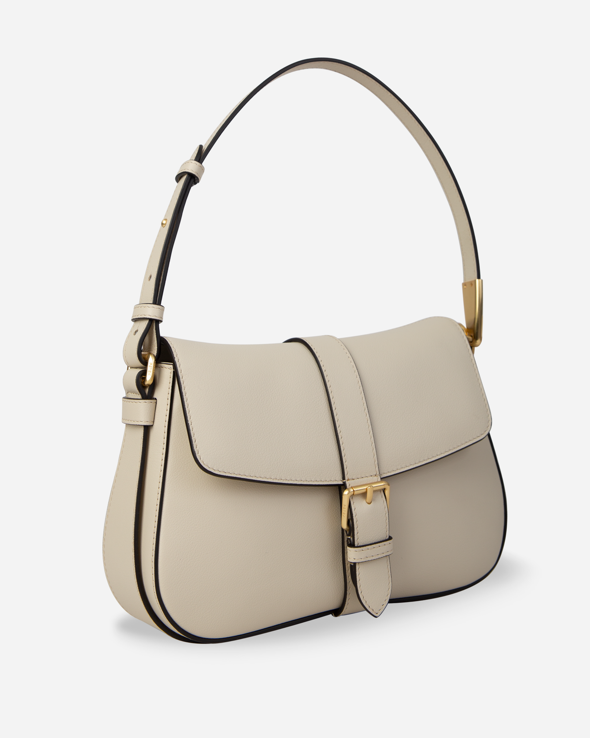 ARIES SHOULDER BAG IN SOFT GRAINED LEATHER
