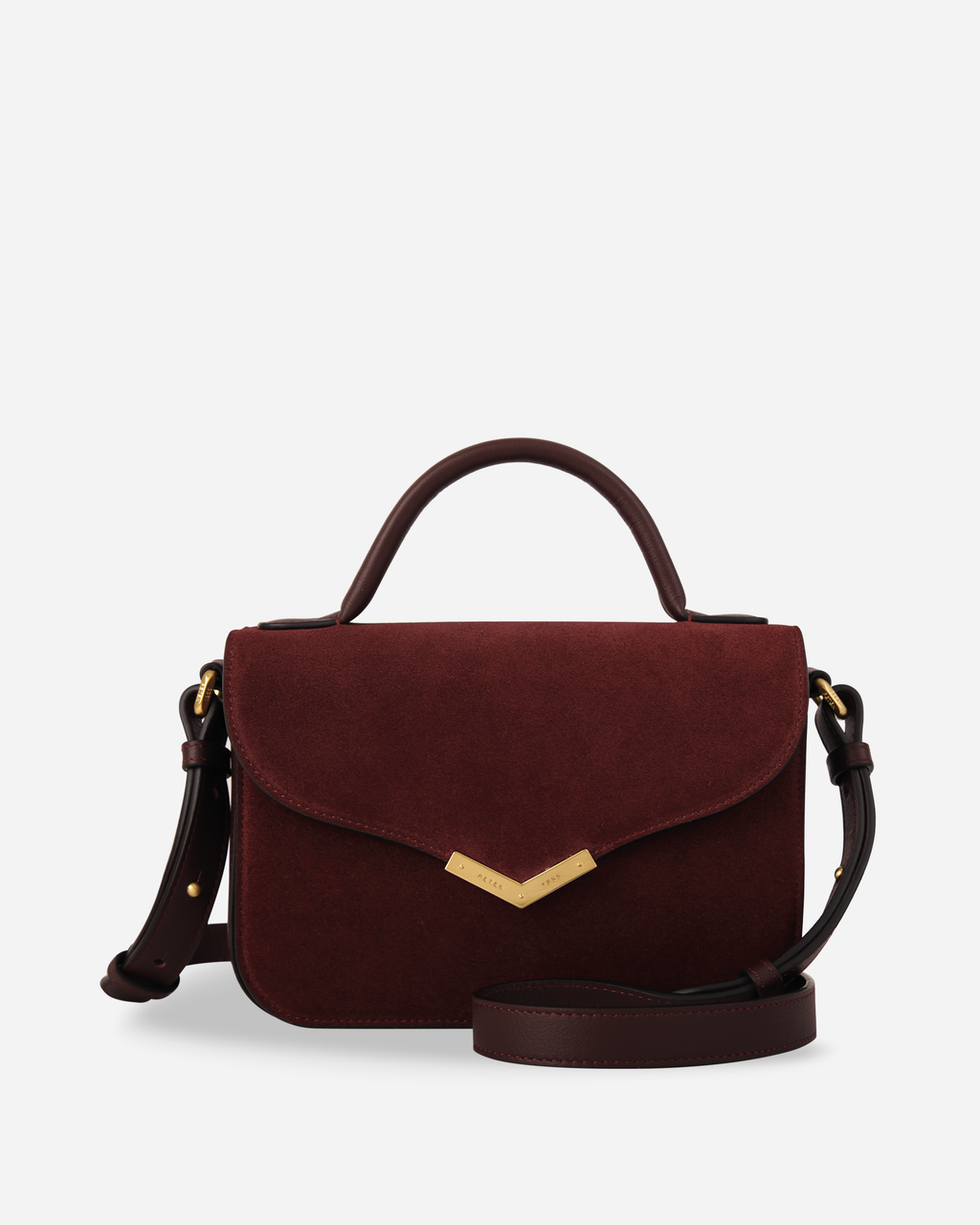 VIA CROSSBODY BAG IN SUEDE CALFSKIN