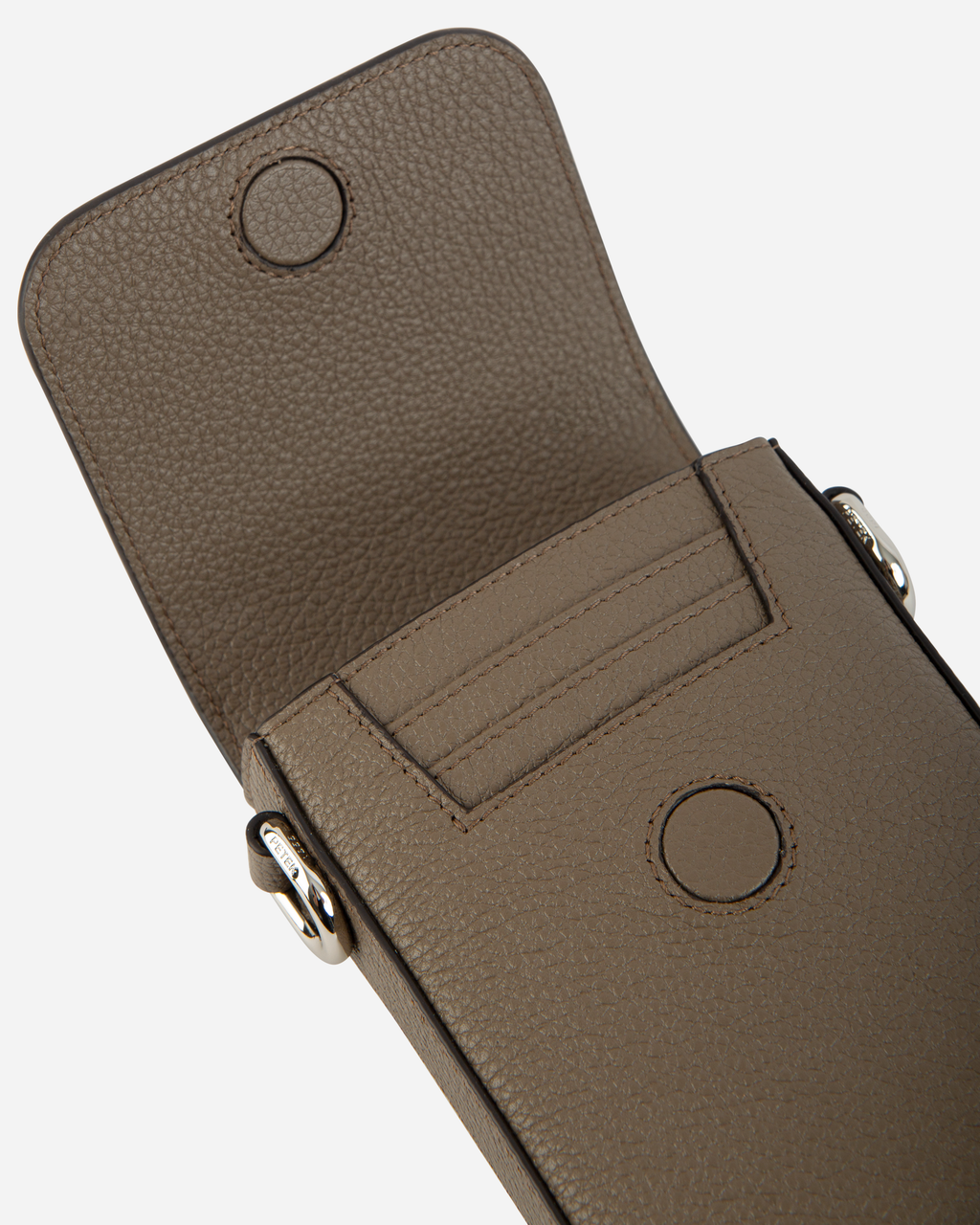 NORD PHONE BAG IN SOFT GRAINED LEATHER