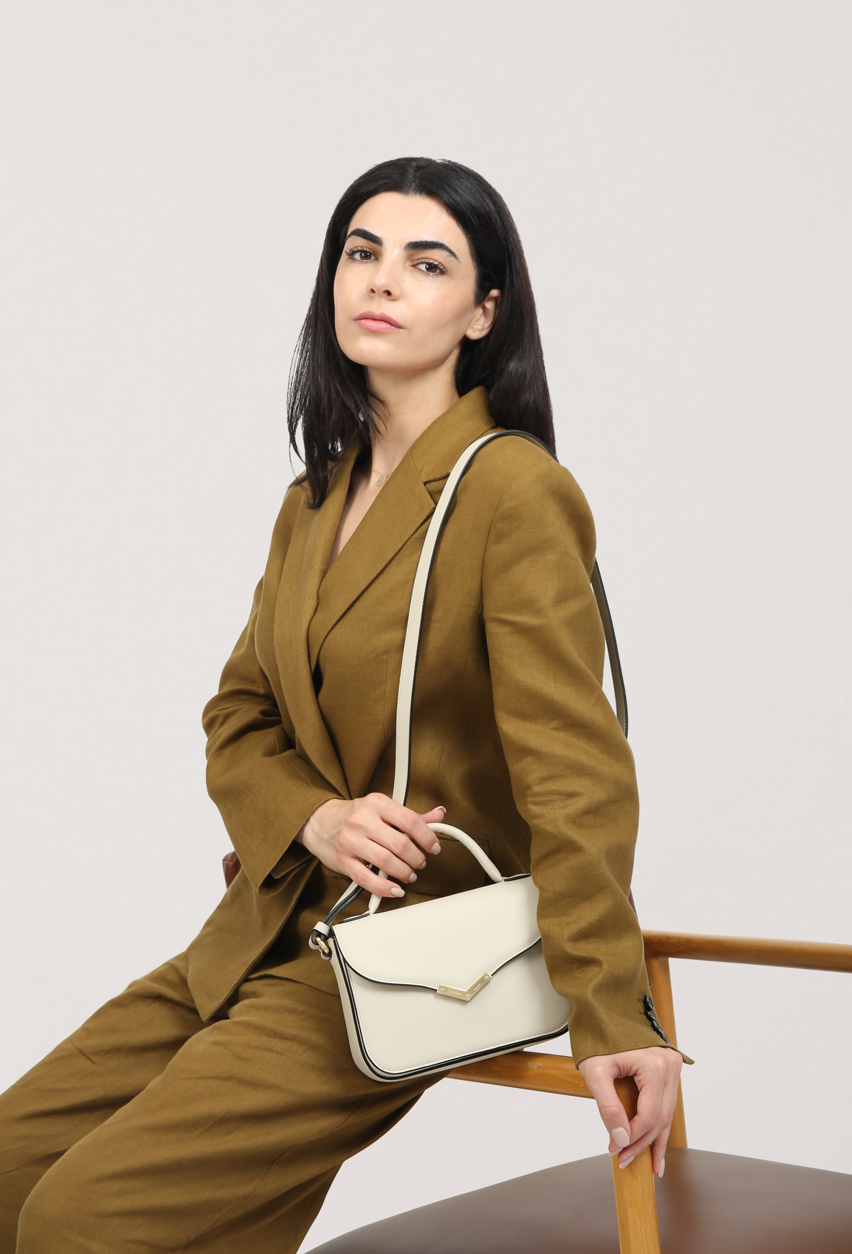 VIA CROSSBODY BAG IN SOFT GRAINED LEATHER